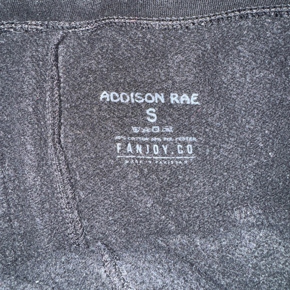Addison Rae Size Adult S Pouty Face sweatpants in Excellent Used Conditions! - Picture 4 of 4